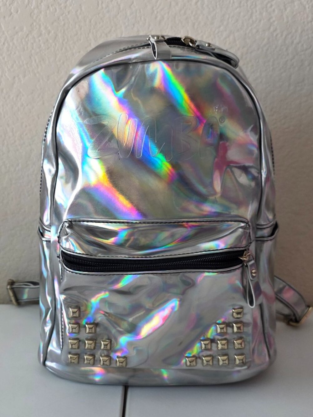Zumba Holographic 14" Backpack READ DESCRIPTION